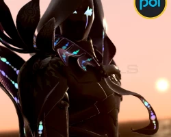 Namielle Armor Redesigned (VRChat Avatar With Physbones And Audiolink)