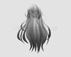 Wispy Long Hair