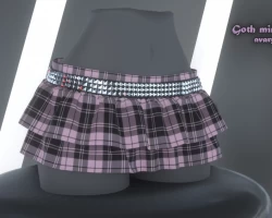 Goth miniskirt