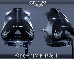 GOTHIC CROP TOP