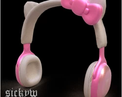 hewo kitty headset