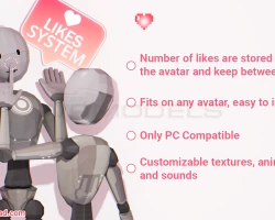 Likes Counter System for VRChat