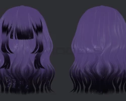 Wavy hair