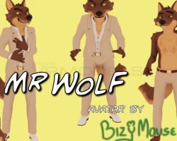 Mr Wolf VRChat Avatar
