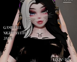 "Jade" --- Goth Gamer Girl