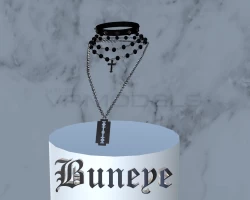Razor necklace