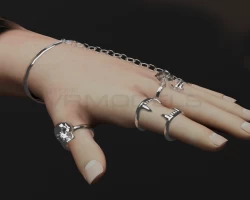 Underworld rings set