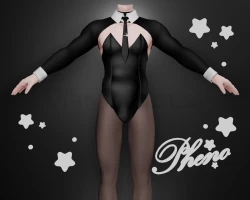 Masculine bunny suit