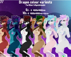 The Hyenid | Dragon Body Textures