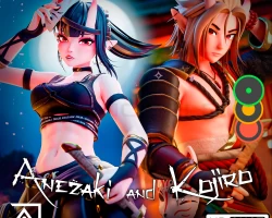 Anezaki and Kojiro