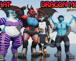 Dragon VRChat Model