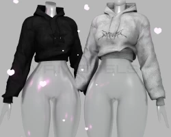 Shawty hoodie / ZINPIA FIT BASE