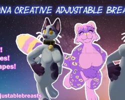 Low Poly Adjustable Breast