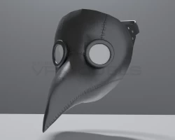 Plague Doctor mask (3D Model asset)