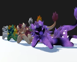 Bapper Beast Scale Texture Bundle