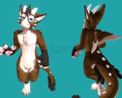 Angel Dragon VRChat Avatar