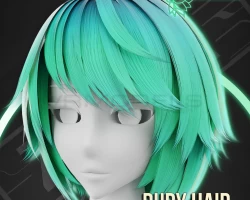 Ruby Hair