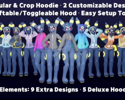 Hoodie for Spectrum (VRChat PC) + Elemental