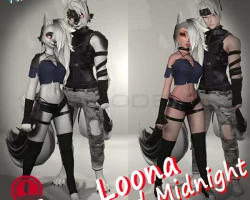 Loona and Midnight
