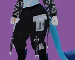Techwear pants for the Nardoragon