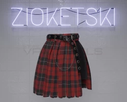 Lucy & Lily's Gothic Skort