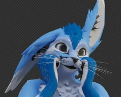 rex ears fluff
