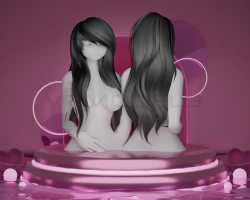 Alexis' hair