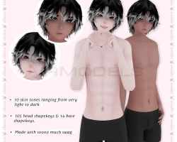 Petty Male Base + Head