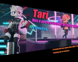 [BlueGuaShop] -3Dモデル-タリ-Tari-Hes a professional, at everything~