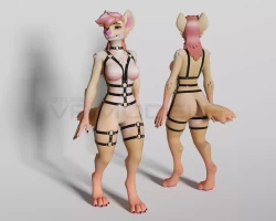 Hyenid Sexy FullBody Harness by GELL 3D