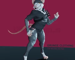 Grunge Clothes for Murdoc