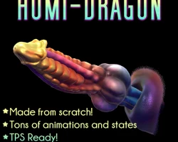 HUMI-DRAGON Dick and Sheathe