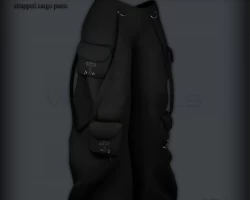 STRAPPED CARGO PANTS