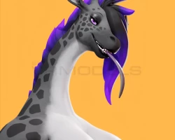 Goth giraffe | VRC avatar