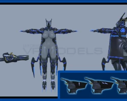 UR-14H BattleBot I VRChat Avatar