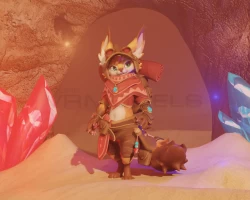 Vulfen - A cute Fennec Fox avatar for Vrchat!
