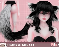 Cuddle Bug Ears & Tail Set
