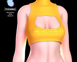 Kitty Turtle Neck Top [Zinpia Fit]