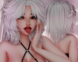 Amaiya's wolfy hair for VRChat