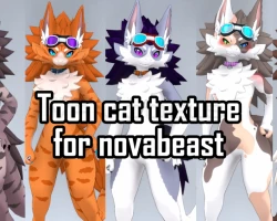 toon cat texture pack for novabeast