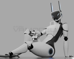 F1L-00 a.k.a Filo (Robot model for VRChat)