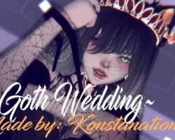 ~ ☽ Goth Wedding ☾ ~
