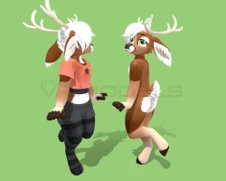 Little Deer VRChat Avatar