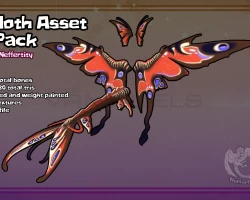 Moth Parts Asset Pack
