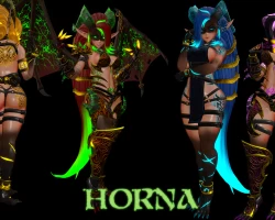 Horna the corrupted girl