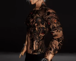 ACE BASE  texture - he stalks the night