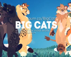 Big Cat VRChat Avatar Base