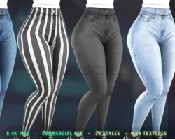 Tight jeans