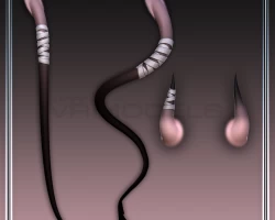 Seamless Horns and Tail