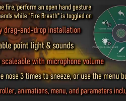 FX -- Fire-Breathing & Flame Sneeze